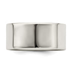 Sterling Silver 9mm Lightweight Flat Band