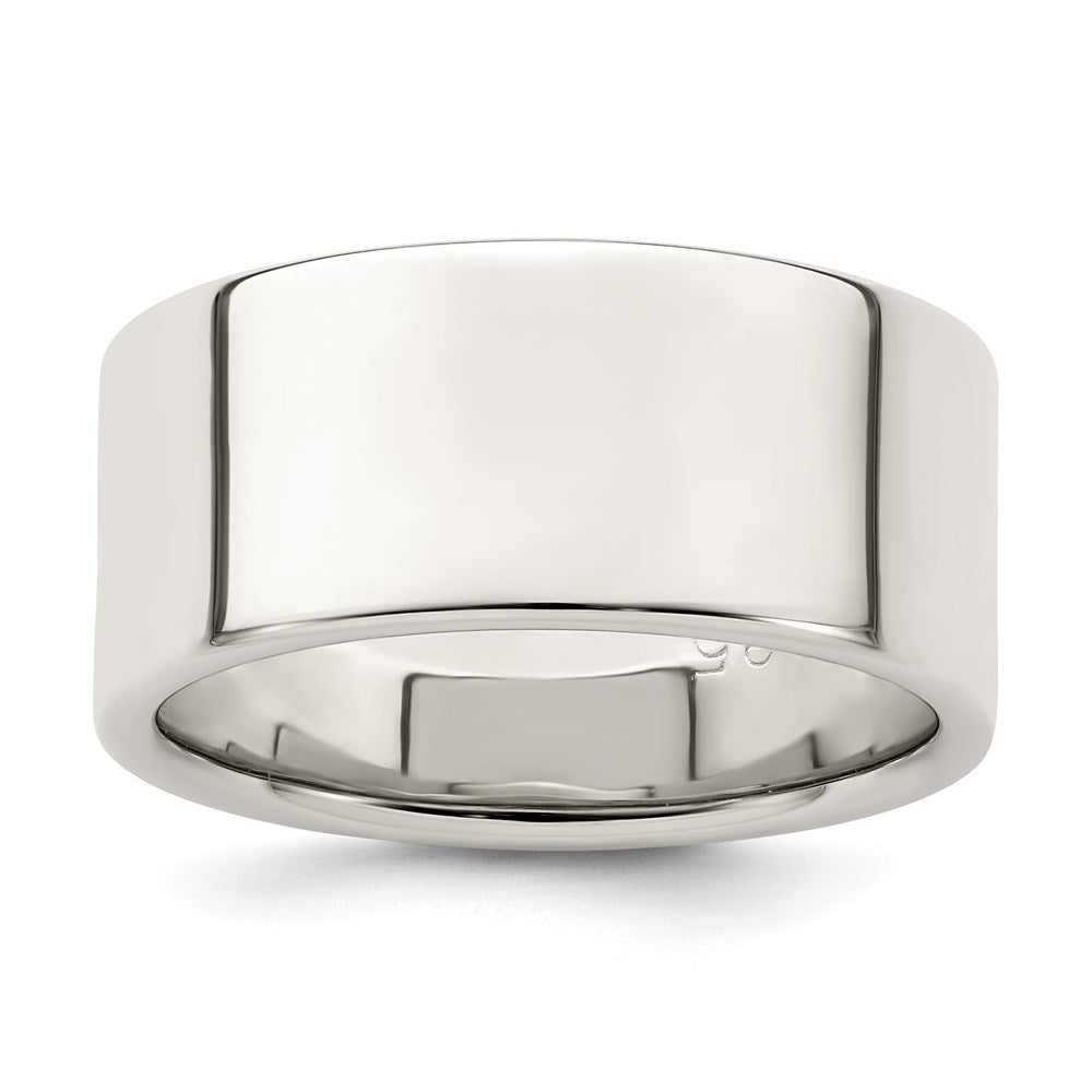 Sterling Silver 9mm Lightweight Flat Band