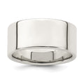 Sterling Silver 9mm Lightweight Flat Band