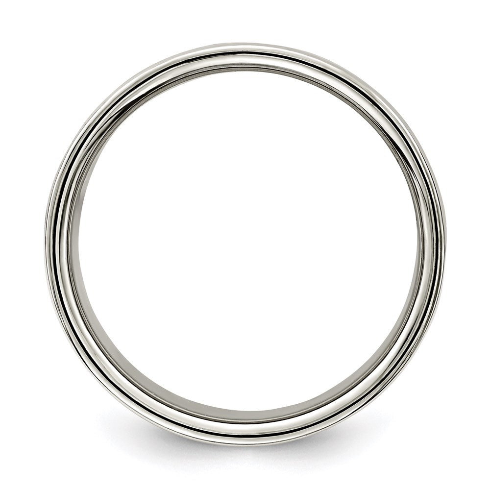 Sterling Silver 10mm Lightweight Flat Band
