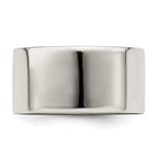 Sterling Silver 10mm Lightweight Flat Band