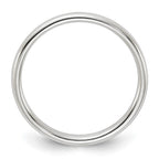 Sterling Silver 2mm Half Round Band