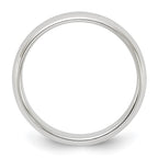Sterling Silver 4mm Half Round Band
