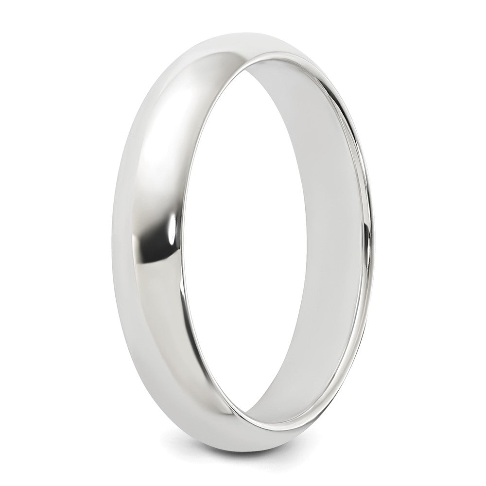 Sterling Silver 4mm Half Round Band