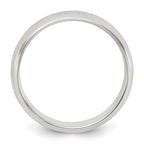 Sterling Silver 5mm Half Round Band