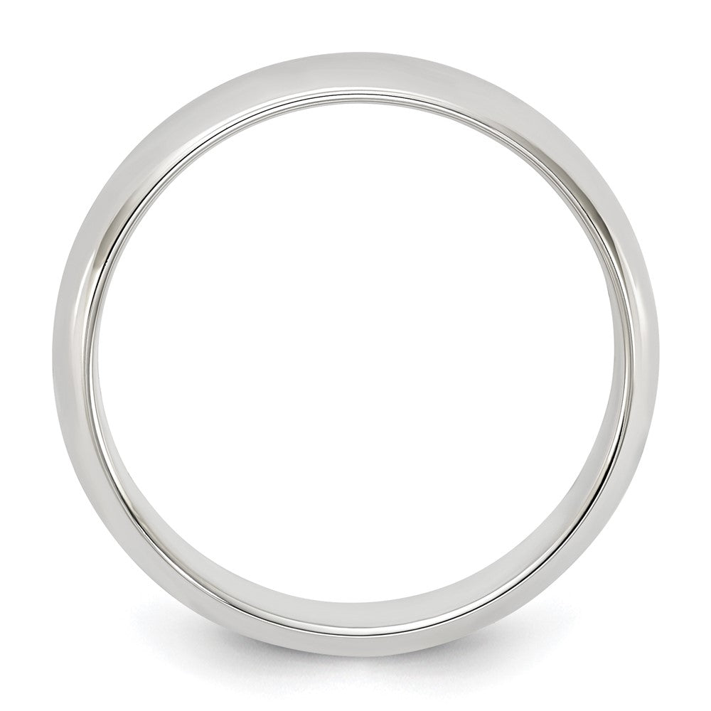 Sterling Silver 5mm Half Round Band