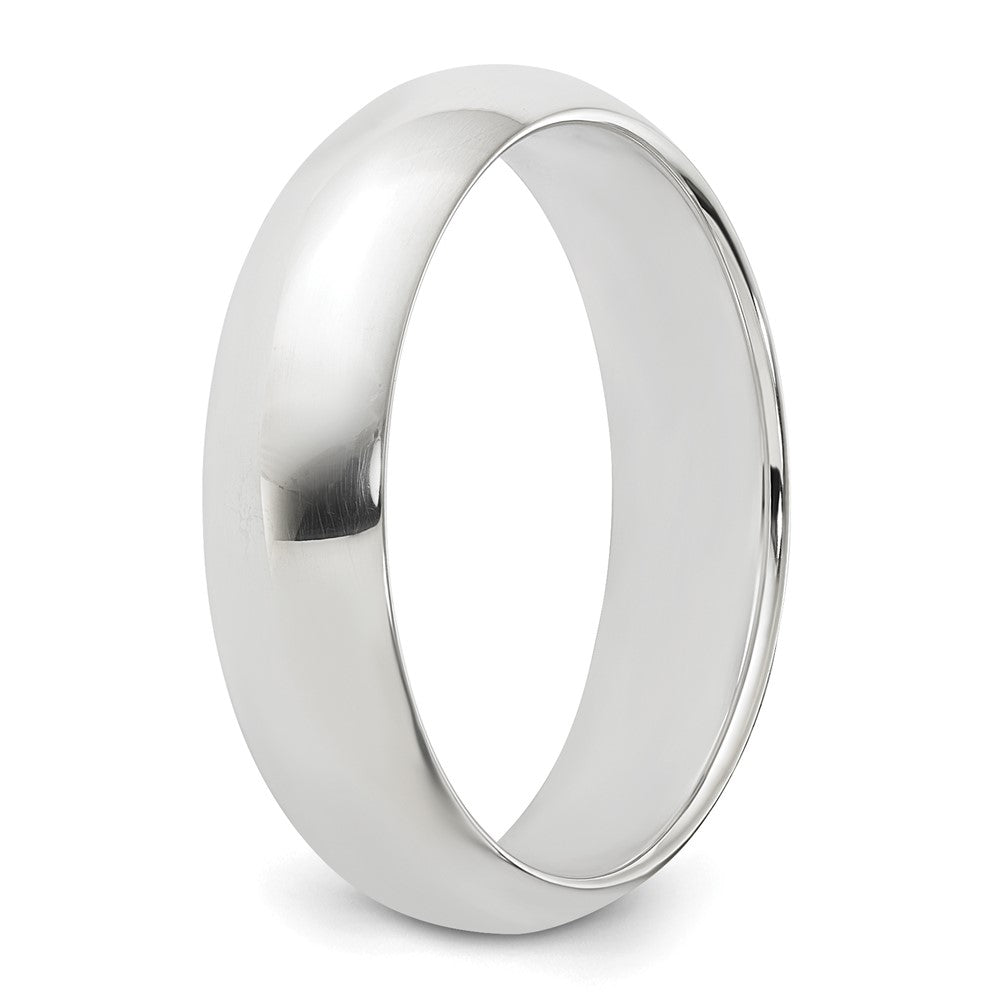 Sterling Silver 5mm Half Round Band