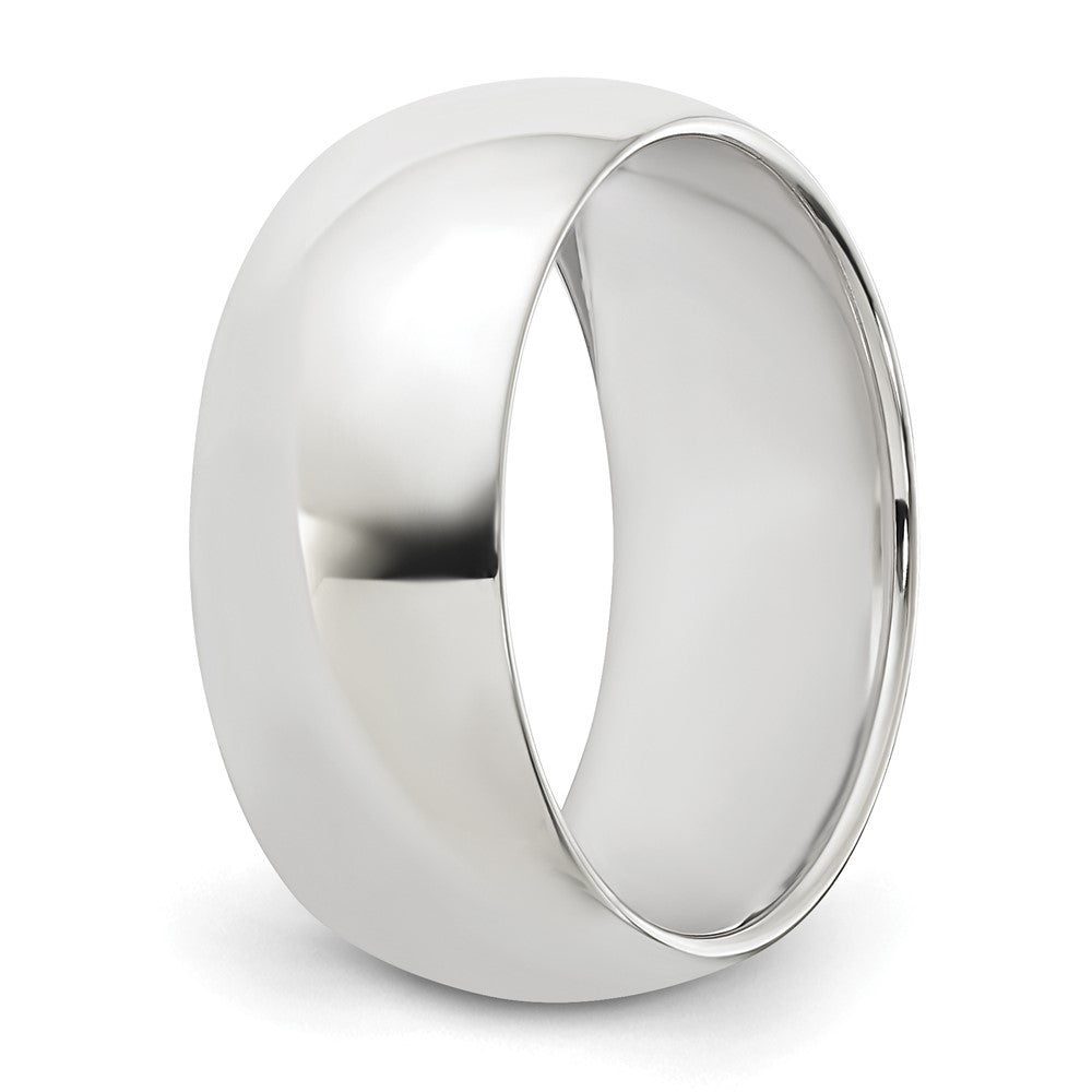 Sterling Silver 8mm Half Round Band
