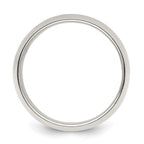 Sterling Silver 9mm Half Round Band