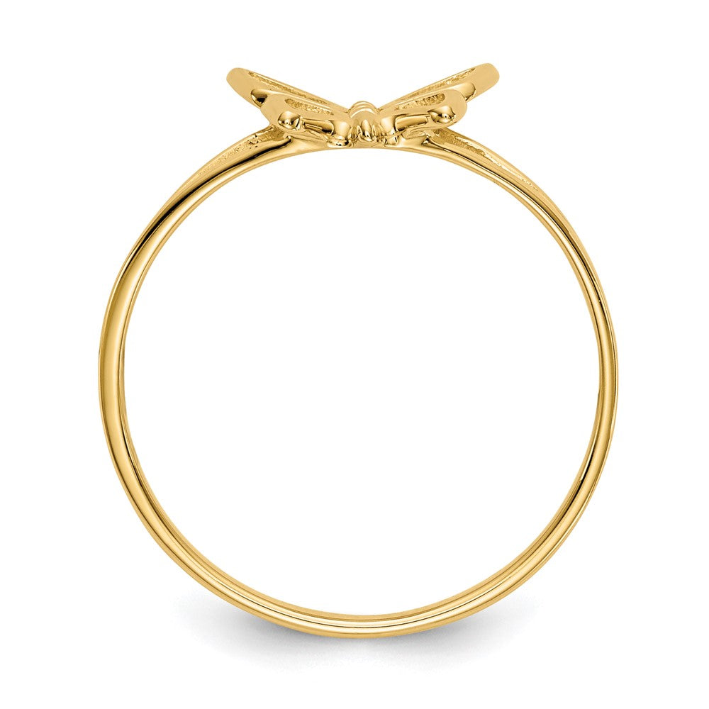 14k Butterfly Baby / Childs Ring