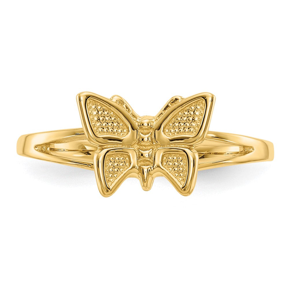 14k Butterfly Baby / Childs Ring
