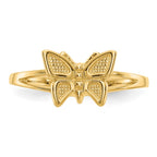 14k Butterfly Baby / Childs Ring