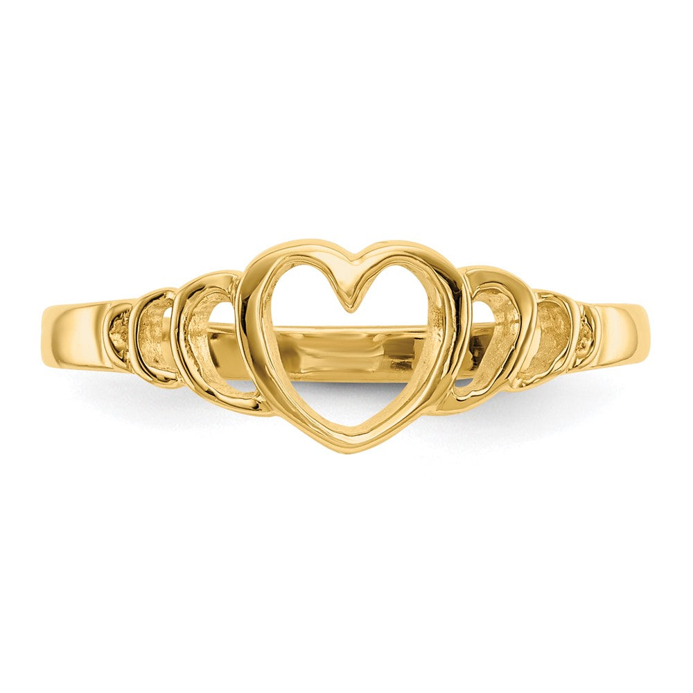 14k Heart Baby / Childs Ring