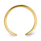 14k 5mm Greek Key Toe Ring