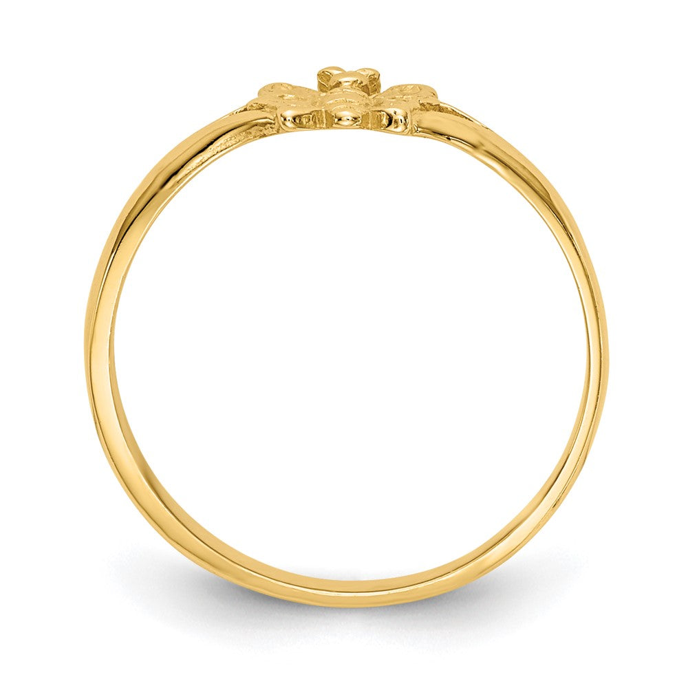 14K Butterfly Baby / Childs Ring