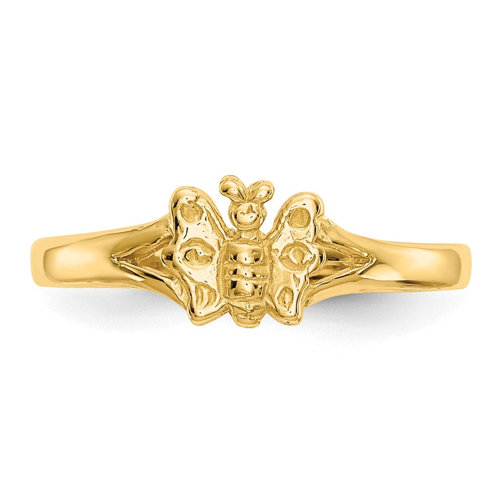 14K Butterfly Baby / Childs Ring