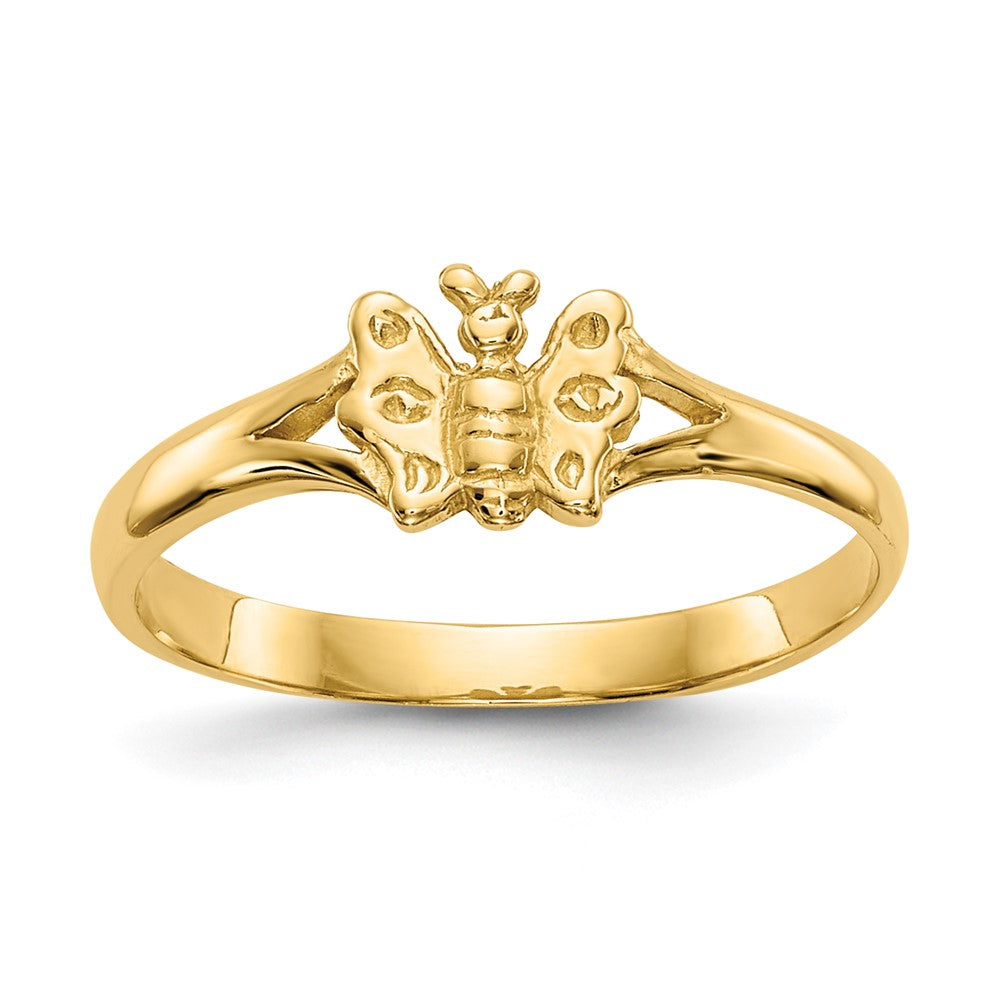 14K Butterfly Baby / Childs Ring