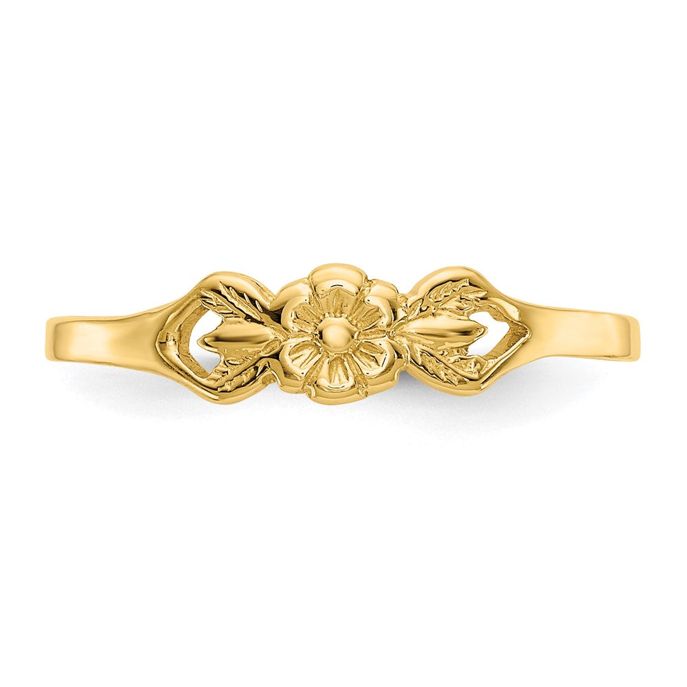 14K Flower Baby / Childs Ring