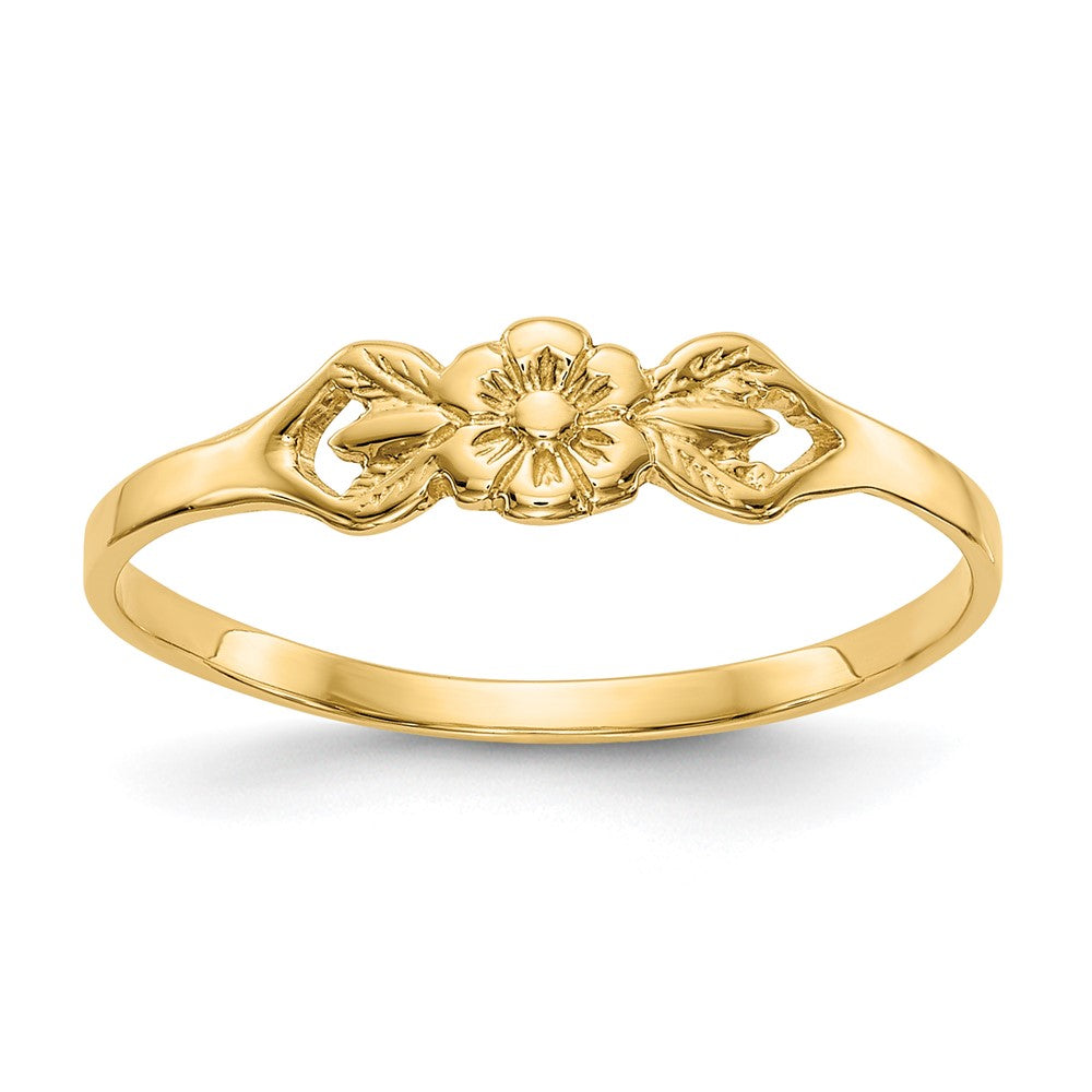 14K Flower Baby / Childs Ring