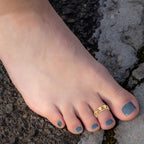 14k Hearts Toe Ring