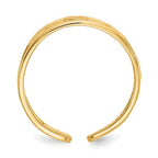 14k Hearts Toe Ring