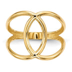 14k Polished Oval Ring
