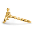 14k Polished Horseshoe Ring