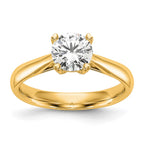 True Origin 14k 3/4 carat Lab Grown Diamond VS/SI+ G+ Round Solitaire Engagement Ring