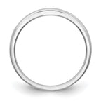 14k White Gold Diamond Wedding Band