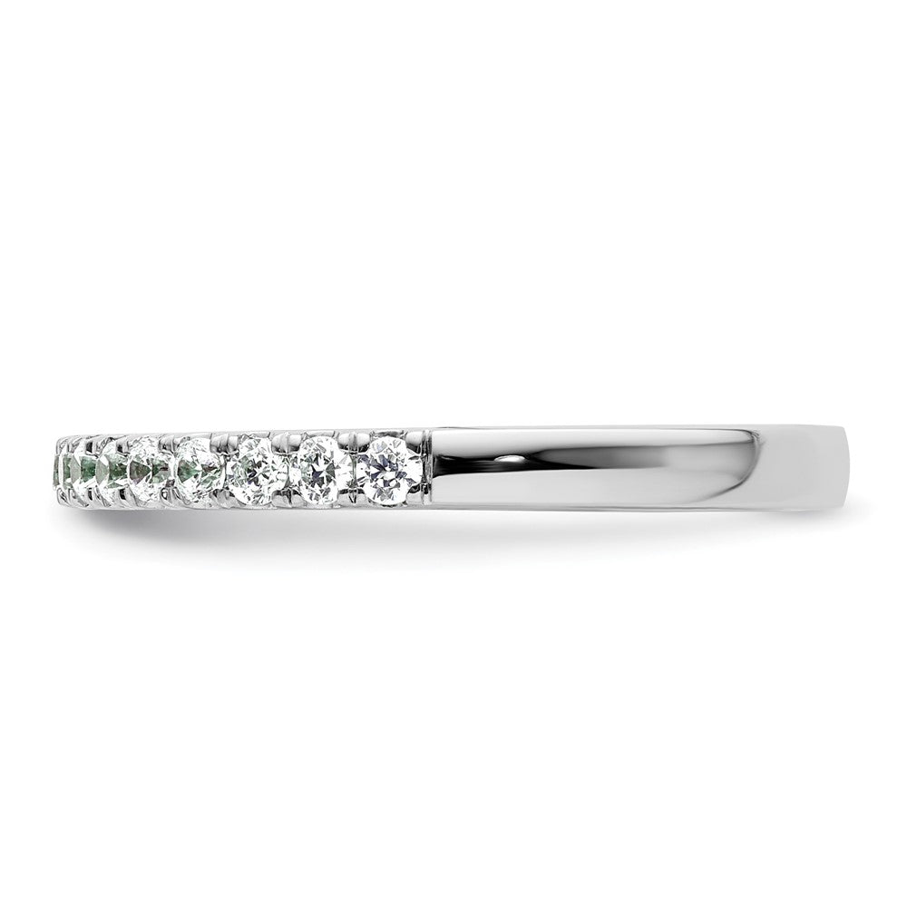 14k White Gold 1/3 carat Diamond Complete Wedding Band