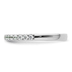 14k White Gold 1/3 carat Diamond Complete Wedding Band