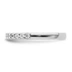 14k White Gold 1/2 carat Diamond Complete Wedding Band