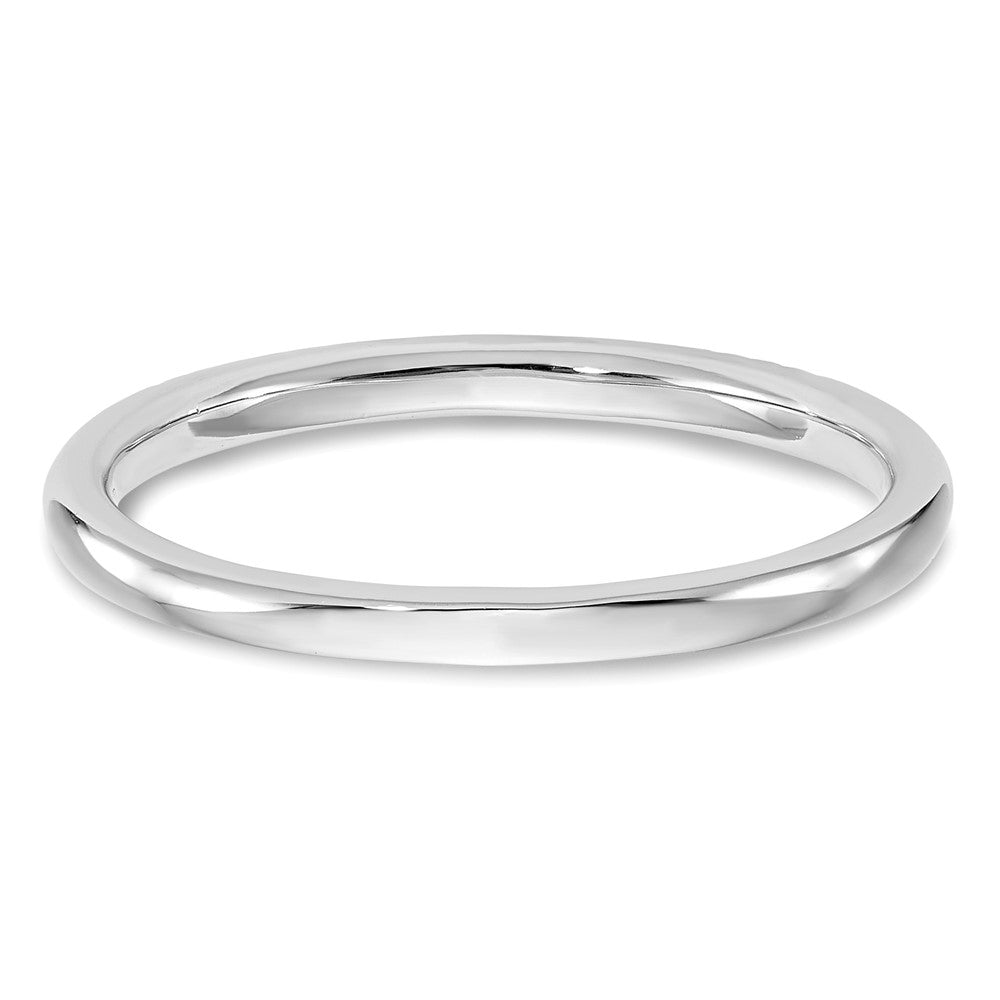 14K White Gold 1/20 carat Complete Diamond Wedding Band