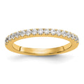 14K Yellow Gold Diamond Wedding Band