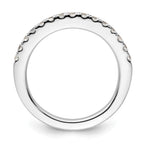 14K White Gold 1/2 carat Complete Diamond Wedding Band