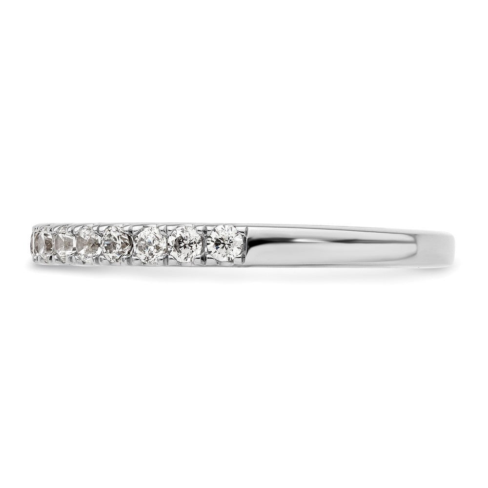 14K White Gold 1/2 carat Complete Diamond Wedding Band