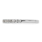 14K White Gold 1/2 carat Complete Diamond Wedding Band