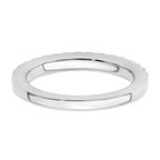 14K White Gold 1/2 carat Complete Diamond Wedding Band