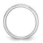14K White Gold 1/3 carat Diamond Complete Wedding Band