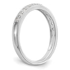 14K White Gold 1/3 carat Diamond Complete Wedding Band