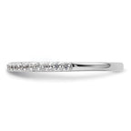 14K White Gold 1/3 carat Diamond Complete Wedding Band