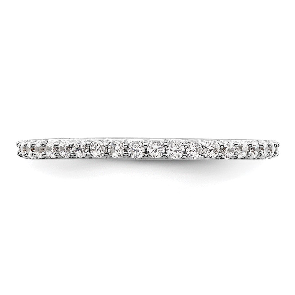14K White Gold 1/3 carat Diamond Complete Wedding Band
