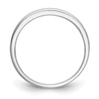 14k White Gold Channel-set 1/3 carat Princess Diamond Complete Wedding Band