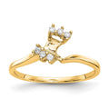 14k Yellow Gold Diamond Wedding Band