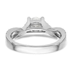 14kw Lab Grown Diamond VS/SI+ G+ Round S/M By-Pass Eng Ring