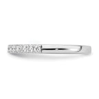 14k White Gold 1/3 carat Diamond Complete Wedding Band