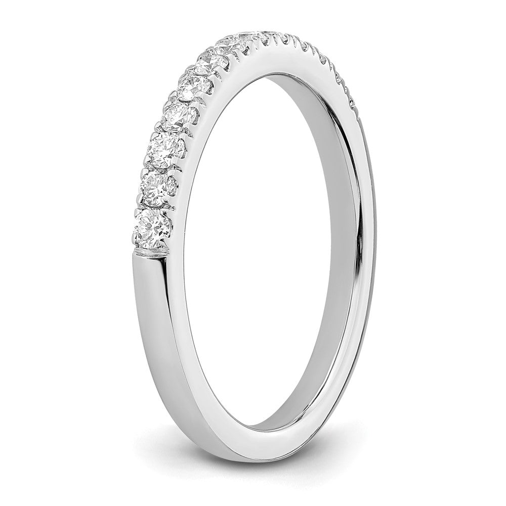 14k White Gold 1/3 carat Diamond Complete Wedding Band