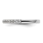 14k White Gold 1/2 carat Diamond Complete Wedding Band