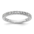 14k White Gold 1/2 carat Diamond Complete Wedding Band