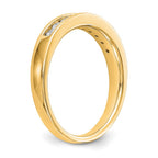14k Yellow Gold Diamond Wedding Band